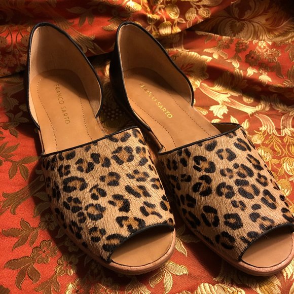 Leopard Print & Leather Flats (Size 8.5) - Picture 9 of 9